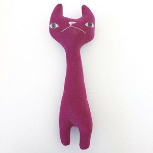 H Luv Handmade Cotton Cat Plush Doll Toy Baby Gift